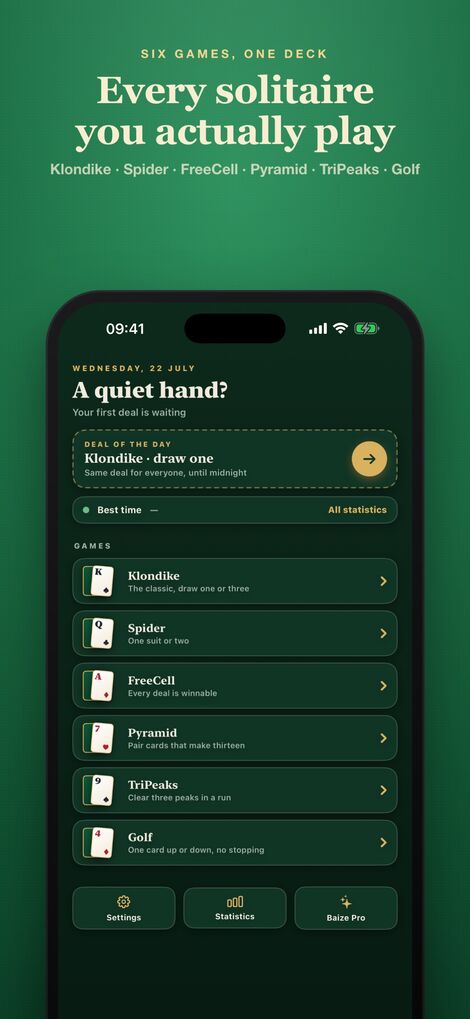 Solitaire Collection, кадр из App Store