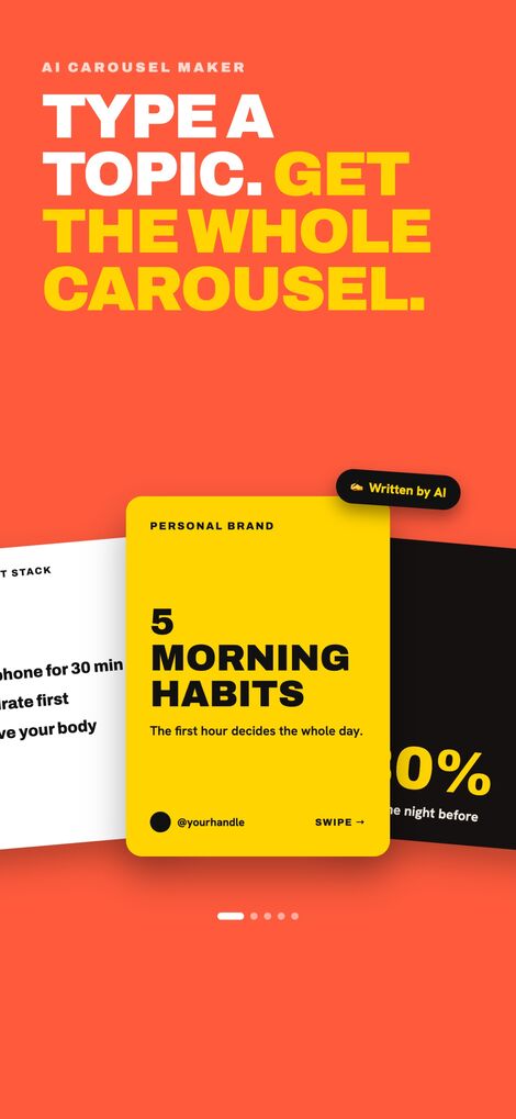 Carousela, кадр из App Store