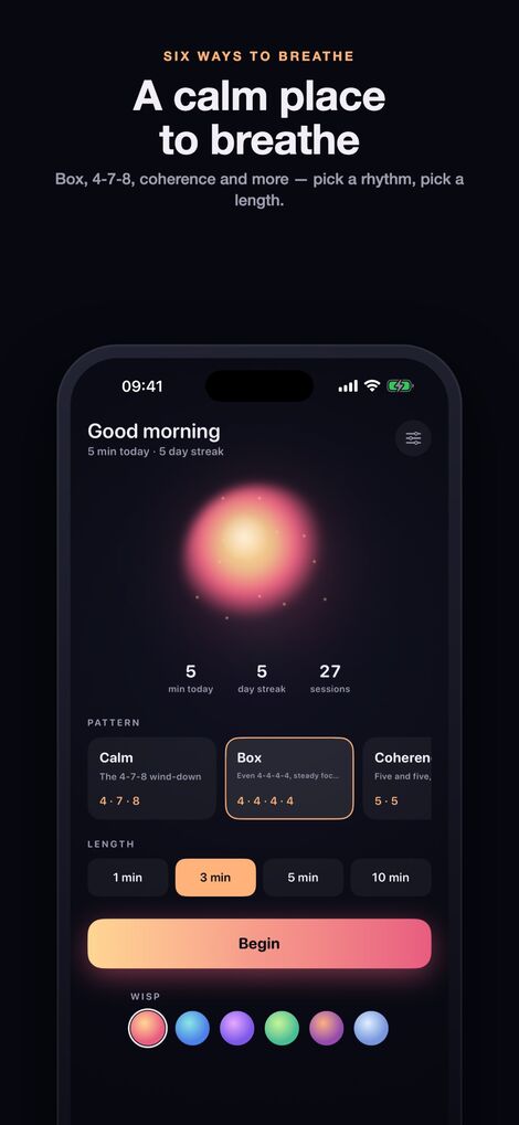 Wisp, кадр из App Store