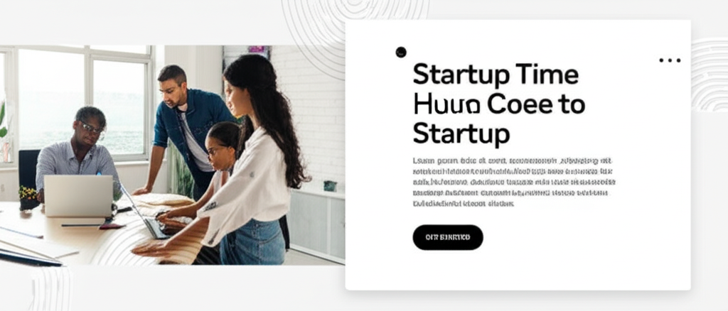 Лендинг для стартапа